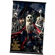 Nightmare Before Christmas Christmas Wall Scroll