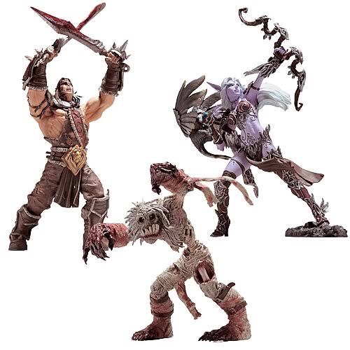  warcraft action figures world of warcraft series 5 action figure set