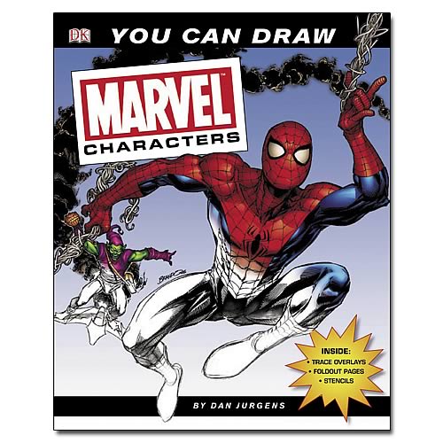 Marvel You Can Draw Marvel Characters Book DK Publishing Marvel