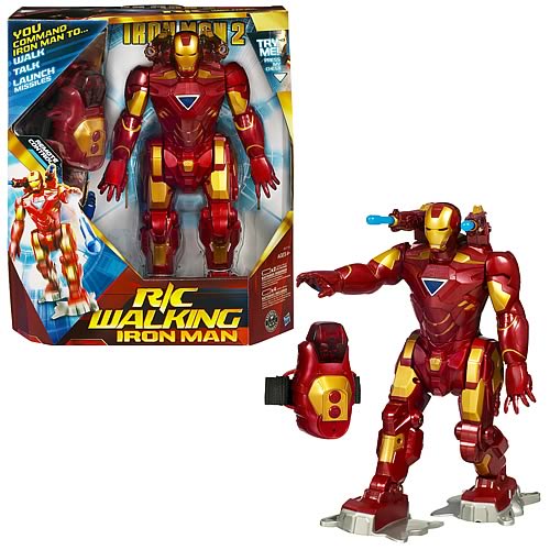 iron man walking toy