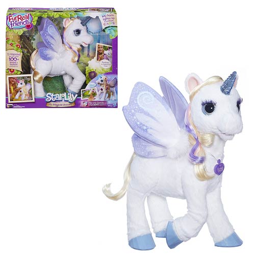 FurReal Friends StarLily My Magical Unicorn Pet - Hasbro - FurReal