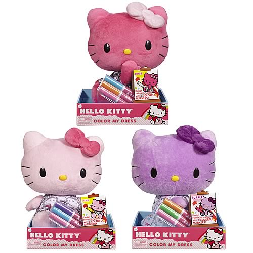 hello kitty and friends plush set