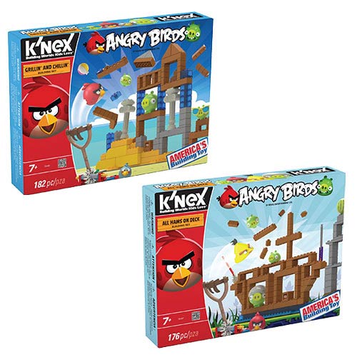 K\u002639;NEX Angry Birds All Hams and Grillin Playset Set  Knex 