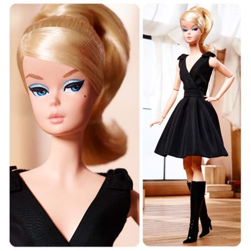 black dress for doll