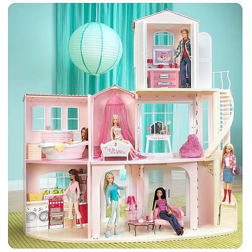 Barbie 3 Story Dream House Playset Mattel Barbie Playsets At Entertainment Earth Item Archive 