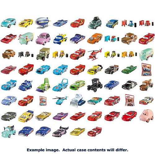 Pixar Cars Character Cars Wave 8 Revision 1 - Mattel - Cars - Vehicles