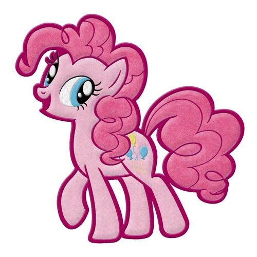 My Little Pony Pinkie Pie Die Cut Patch Ripple Junction My Little