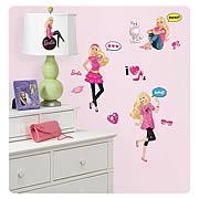 Barbie Peel and Stick Wall Decals