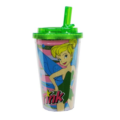 Wonder Woman Logo 16 oz. Flip-Straw Travel Cup