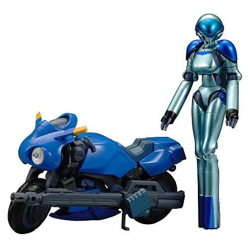 Bubblegum Crisis Sylia with Motoslave Figure - Yamato USA - Anime/Manga