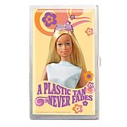 Barbie Metal Business Card Holder