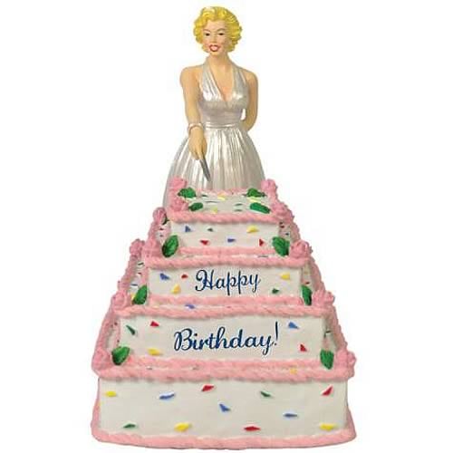 Marilyn Monroe Birthday Cake Statue Lazzy 