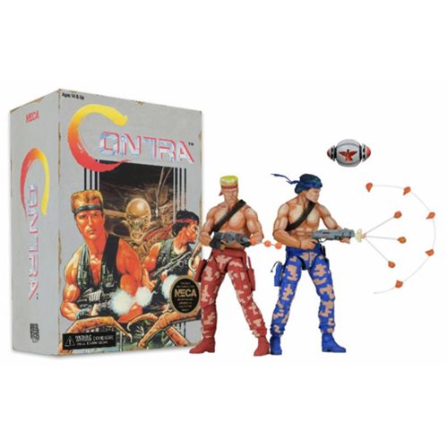 Contra Bill and Lance Video Game Action Figure 2-Pack