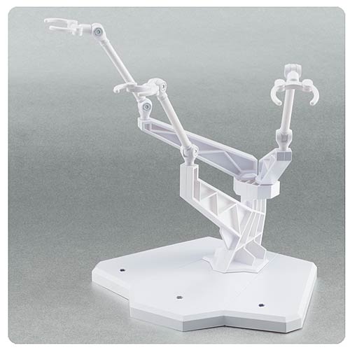 base stands figure action Stage Trident Tamashii Act Figure White Action Stand