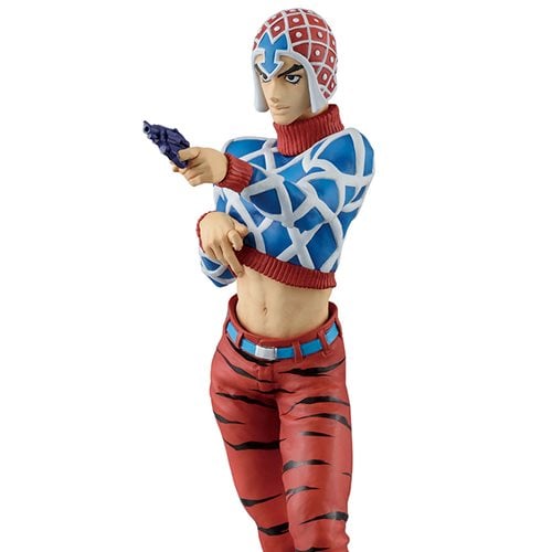 Jojo's Bizarre Adventure Guido Mista Golden Wind Masterlise Ichibansho Statue -  JoJos Bizarre Adventure