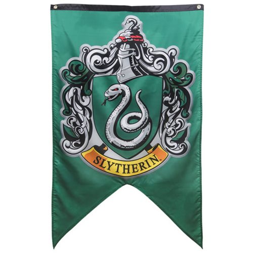 Harry Potter Slytherin House Banner - Calhoun Sportswear - Harry Potter ...