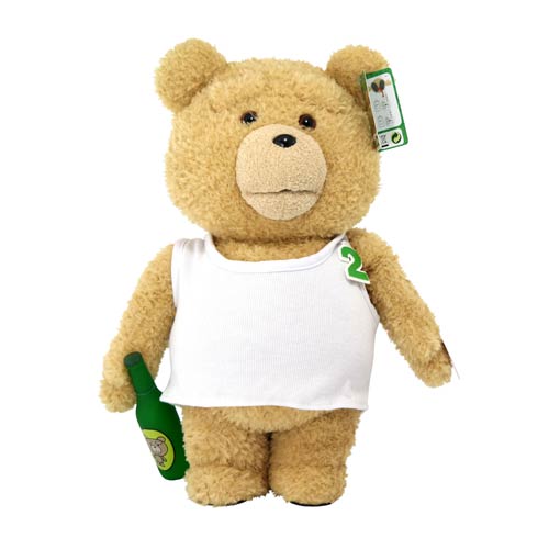 Ted 2 Ted In Tank Top 24 Inch R Rated Talkingteddy Bear Commonwealth Ted Plush At 