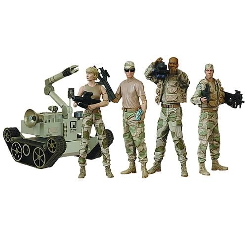 Stargate SG1 Desert Combat Series 4 Action Figure Set Diamond Select