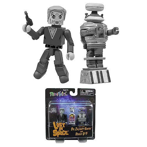 Lost In Space Black And White Minimate 2 Pack Sdcc Exclusive Diamond