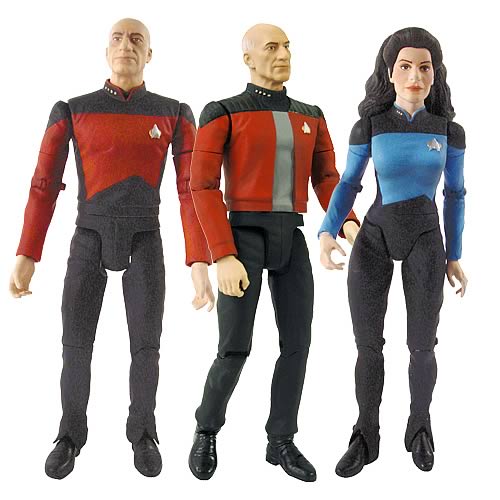 Star Trek Picard and Troi Action Figure Assortment - Diamond Select ...