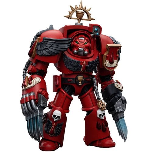 Joy Toy Warhammer 40,000 Blood Angels Assault Terminators Brother Tyborel 1:18 Scale Action Figure