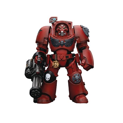 Joy Toy Warhammer 40,000 Blood Angels Terminator Squad with Assault Cannon 1:18 Scale Action Figure