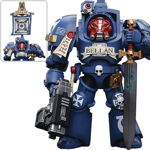 Joy Toy Warhammer 40,000 Ultramarines Sergeant Bellan 1:18 Scale Action Figure