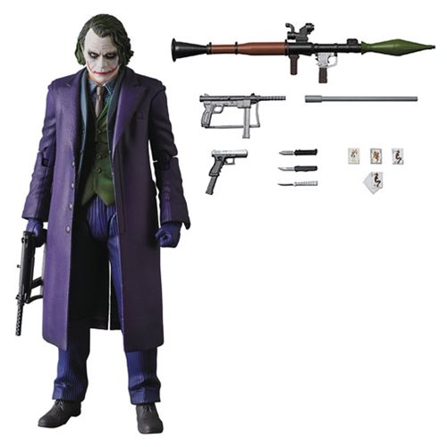 Dark Knight Rises Joker Version 20 Mafex Action Figure Medicom Batman Action Figures At