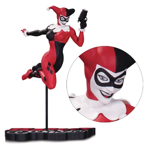DC Comics Harley Quinn by Terry Dodson Red, White, and Black Statue
