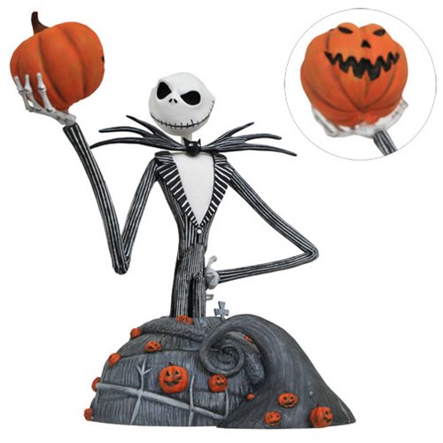 Nightmare Before Christmas Jack Resin Bust Diamond Select Nightmare