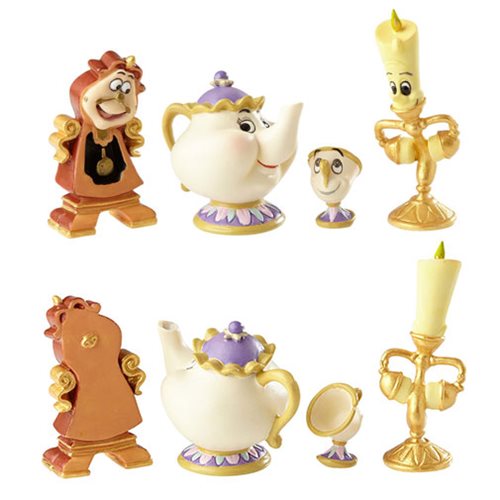 beauty and the beast figures set