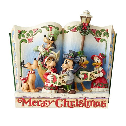 Entertainment Earth For Disney Traditions Storybook Christmas Carol Merry Christmas By Jim Shore Statue Fandom Shop - christmas scarf v2 roblox