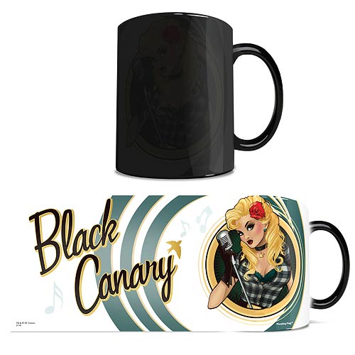 EAN 5055169476833 product image for DC Comics Justice League Black Canary Bombshell Morphing Mug | upcitemdb.com