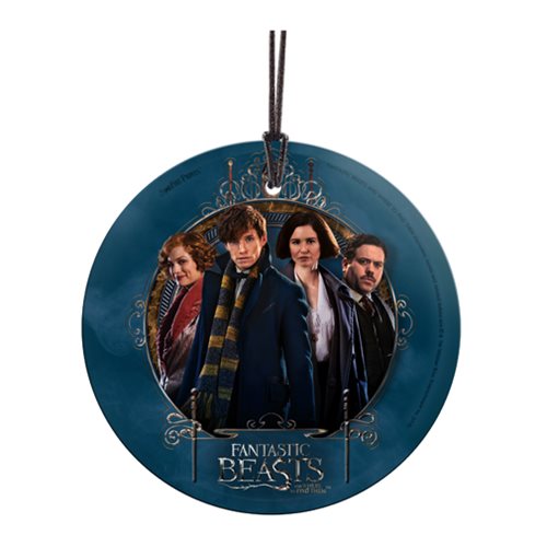 Fantastic Beasts Newt and Friends Hanging Glass Ornament - StarFire ...