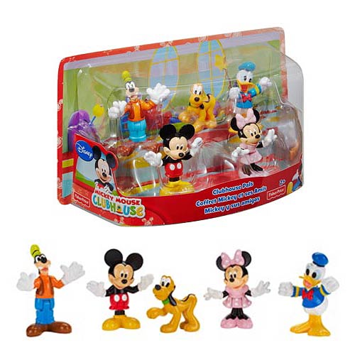 Mickey Mouse Clubhouse Pals Action Figure 5-Pack - Fisher-Price ...
