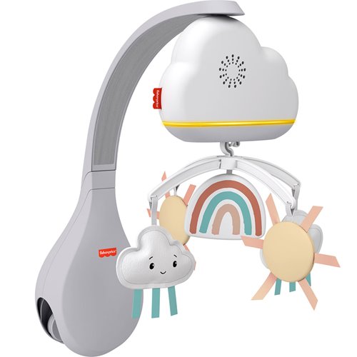 UPC 194735000241 product image for Fisher-Price Rainbow Showers Bassinet to Bedside Mobile | upcitemdb.com