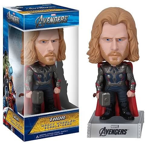 FUNKO AVENGERS MOVIE THOR WACKY WOBBLER BOBBLE HEAD  