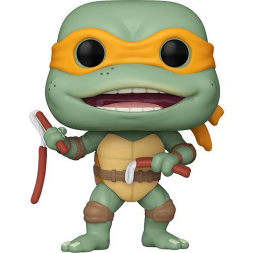 Teenage Mutant Ninja Turtles 1990 Michelangelo Sausage Link Nunchucks Funko Pop! Vinyl Figure #1611 -  76047