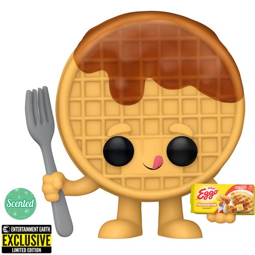 Kellogg's Eggo Waffle with Syrup Scented Pop! Vinyl Figure #200 - Entertainment Earth Exclusive