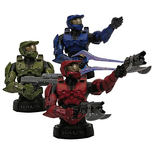 Halo 3 Master Chief Mini Bust Limited Edition Sculpture Case - Gentle ...