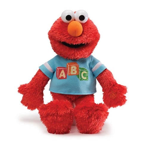 Sesame Street ABC Elmo Talking 15-Inch Plush - Gund - Sesame Street ...