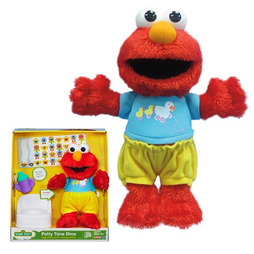 Sesame Street Potty Time Elmo - Playskool - Sesame Street - Plush At 