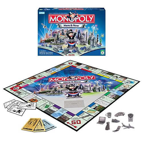 Monopoly Game Here & Now Edition - Hasbro Games - Monopoly - Games at ...