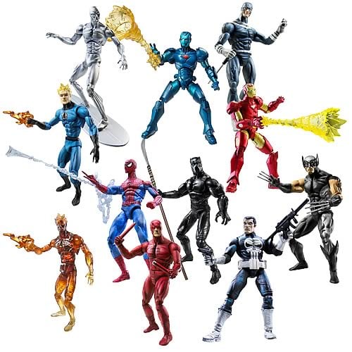 Marvel Universe Action Figures Wave 1 Hasbro Marvel Action Figures at Entertainment Earth