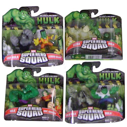 Incredible Hulk Superhero Squad Wave 3 Hasbro Hulk