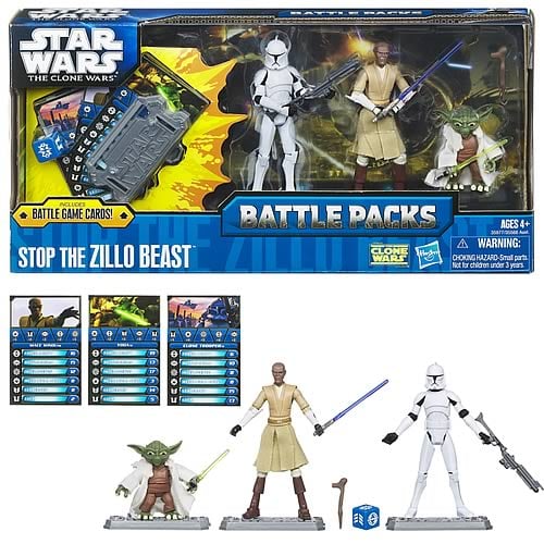 packs star battle action wars figure Zillo Battle Action Figure Pack Star Stop Beast the Wars