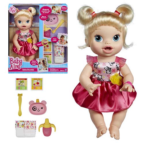 blonde baby alive doll