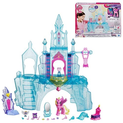 my little pony equestria crystal empire castle playset