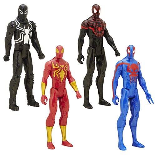 Spider-Man Titan Heroes Web Warrior Figures Wave 1 Set - Hasbro ...