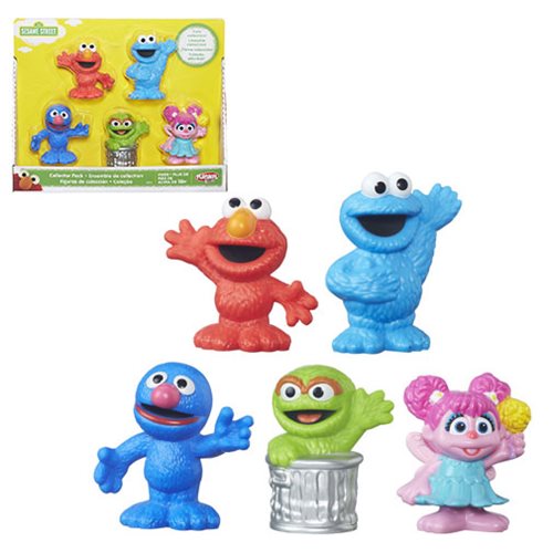 Sesame Street Collector Figure 5-Pack - Hasbro - Sesame Street - Mini ...